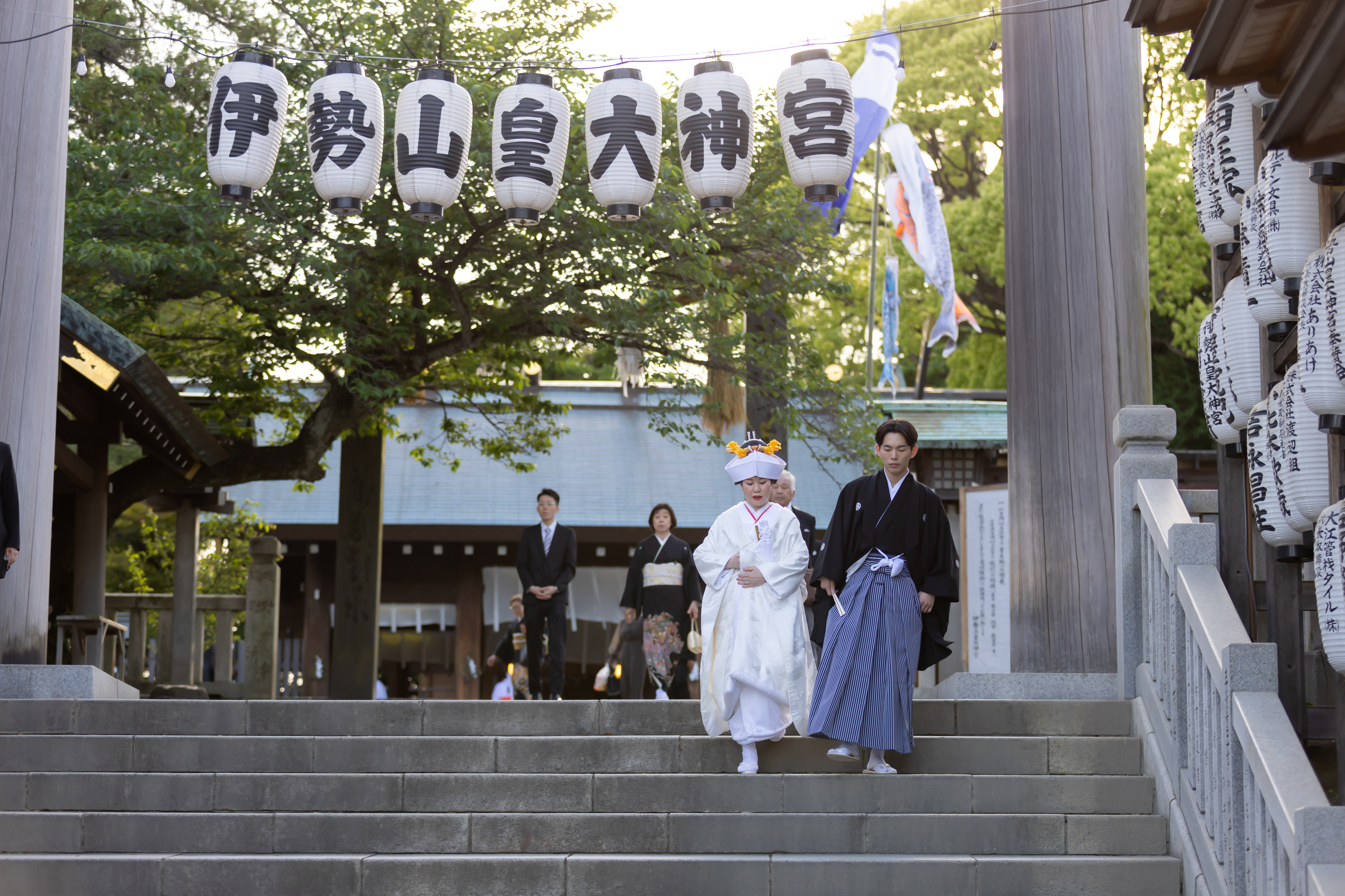 小さな結婚式横浜店～トレンドの和装婚！伊勢山皇大神宮での神前式～